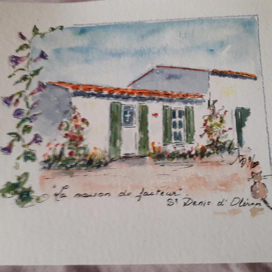 La Maison Du Facteur Saint-Denis-dʼOléron Exteriör bild